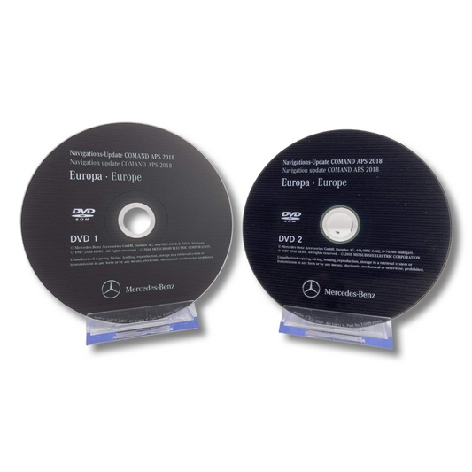 Navigation Navi DVD COMAND APS Europe 2018/2019 NTG4 Mercedes-Benz