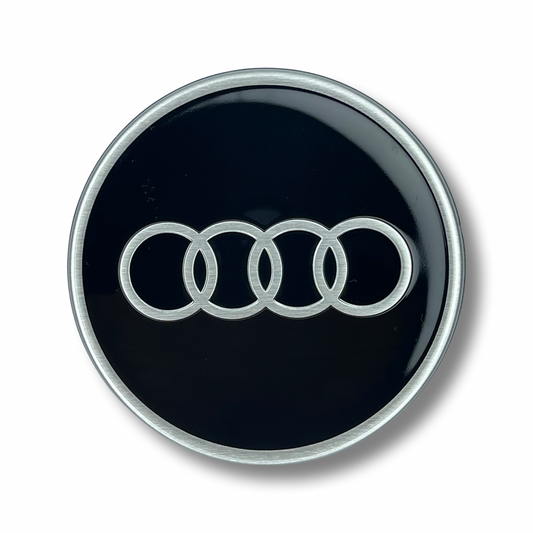 Audi 4x ORIGINALE Nabendeckel, Felgendeckel, Radkappe, Abdeckkappe 60mm