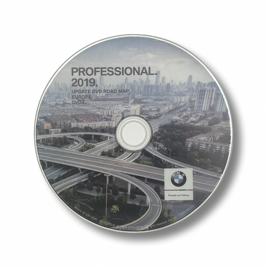 BMW Navi Update Professional 2019 DVD2 Road Map Europe