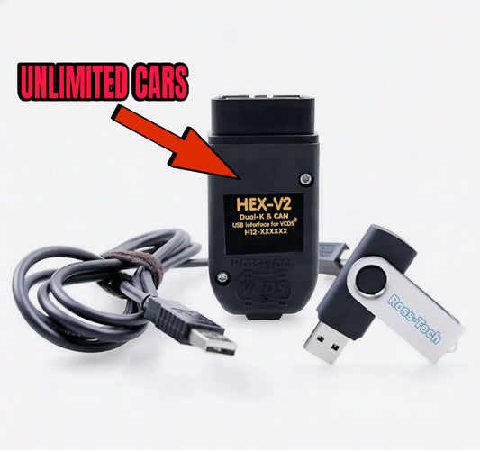 ROSS TECH VAG COM HEX FULL VCDS 20.4.1 DIAGNOSTIK-TOOL KABEL UND VCDS-SOFTWARE